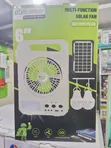 Solar Kit with Fan, Phone Charging & 2 Bulbs - 1