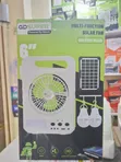 Solar Kit with Fan, Phone Charging & 2 Bulbs - 3