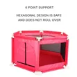 Hexagon Shaped Kids Playpen with Balls - 2