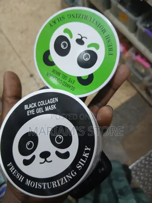 Colagen Eye Gel Masks with Panda Graphic