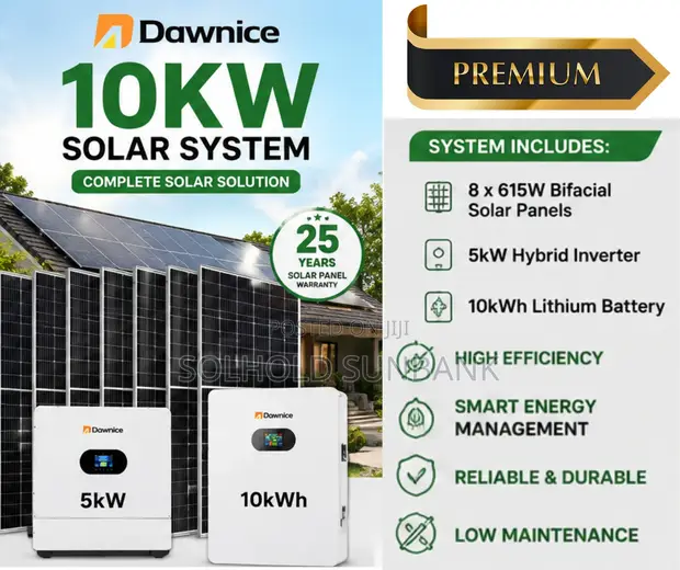 10kW Solar System Full Kit - Dawnice - 1