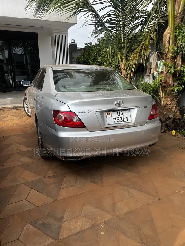 Toyota Mark X 2008 Silver - 1
