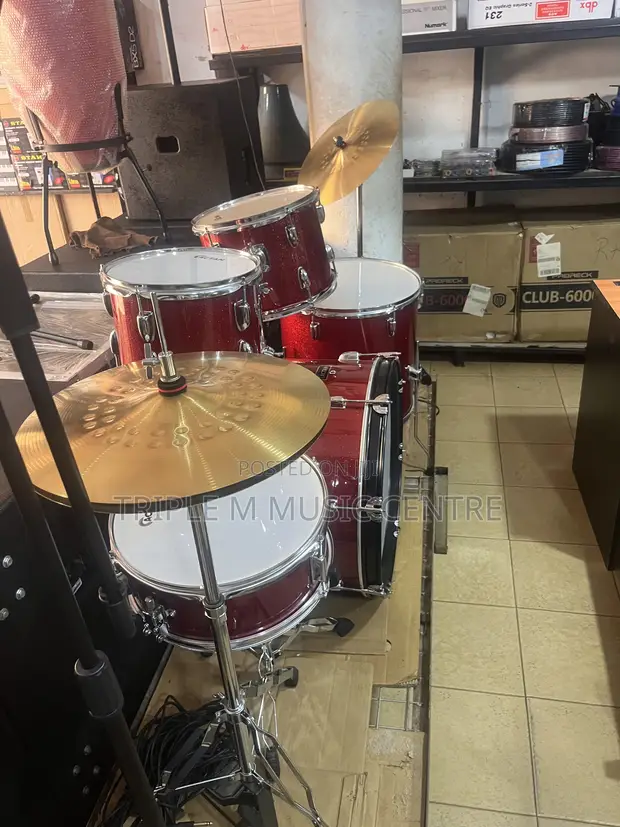 Actan 5-Piece Acoustic Drum Set - Brand New - 1