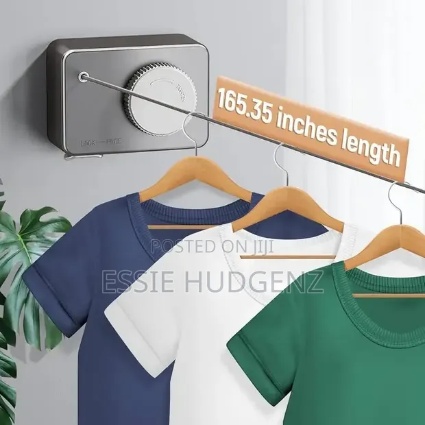 Retractable Clothes Line - 1