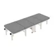 Portable 4-Fold Single Office Nap Bed Guest Cot - 1