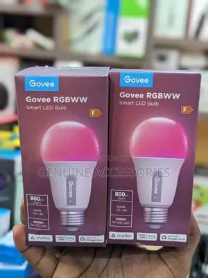 Govee LED Smart Bulb RGBWW Dimmable E27