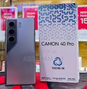 New Tecno Camon 40 Pro 4G 256GB Gray