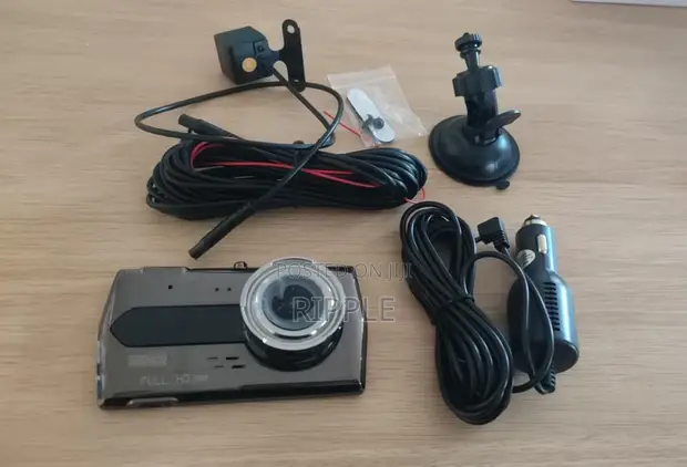 Aerbes AB-Q611 1080P Dual Car Dash Camera DVR with 4" Screen - 1