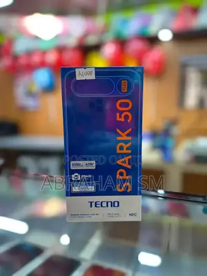 New Tecno Spark 50 5G 256GB Black
