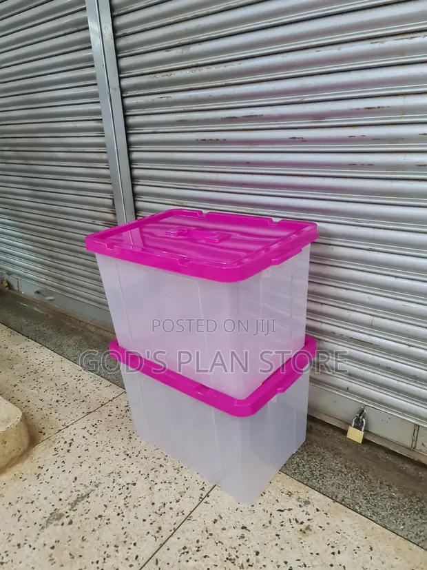 Big Plastic Storage Boxes - 1