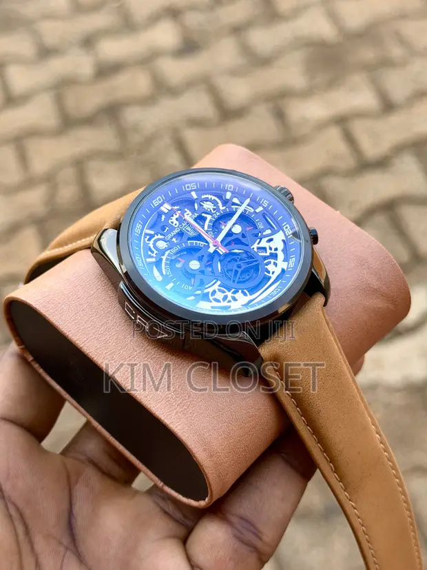 Grand Carrera Men's Leather Watch - 1