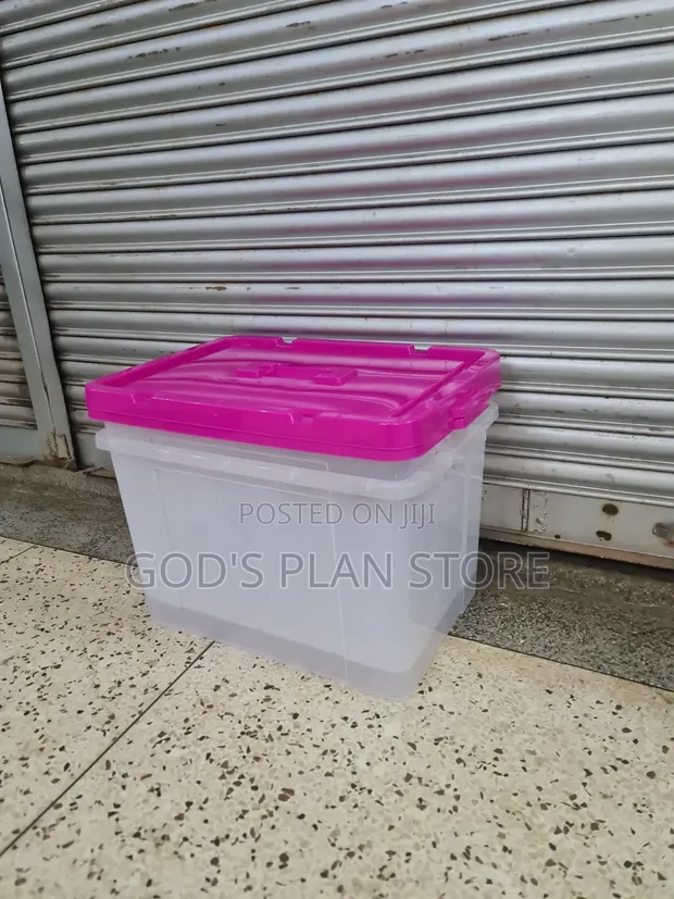 Multi Space Saving Plastic Storage Boxes - 1
