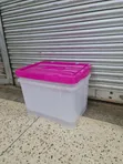 Multi Space Saving Plastic Storage Boxes - 1