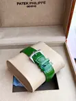 The Averic Men's Watch - Green Leather Strap - 2