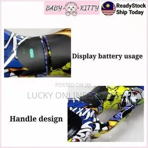 8-inch Dynamic LED Light-Up Hoverboard