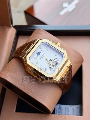The Cavella Mechanical Watch with Leather Strap