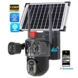 Alltop 3-Lens Solar Wireless Camera - 2