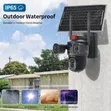 Alltop 3-Lens Solar Wireless Camera - 4