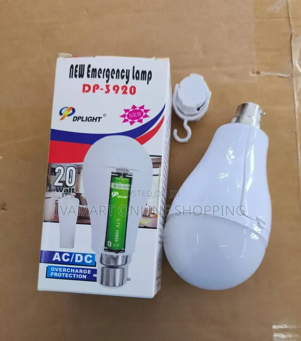 DPLIGHT DP-3920 Rechargeable Emergency Bulb - 1