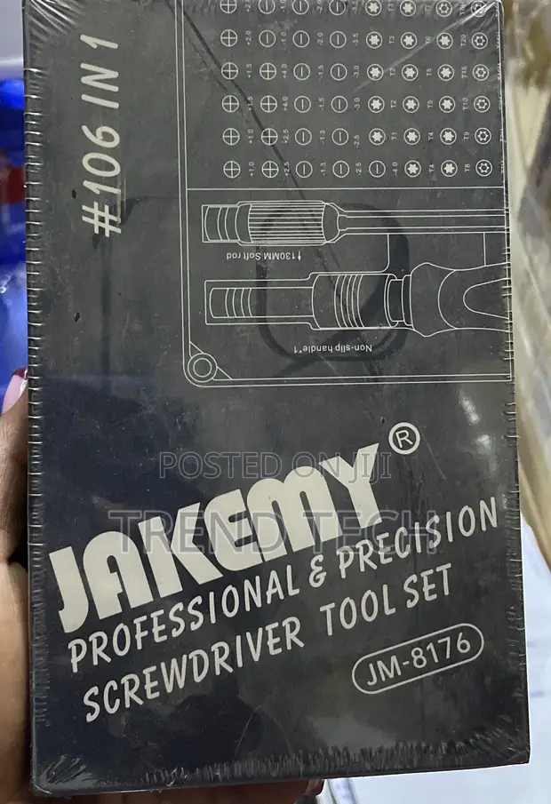 Jakemy JM-8176 106-in-1 Precision Screwdriver Set - 1