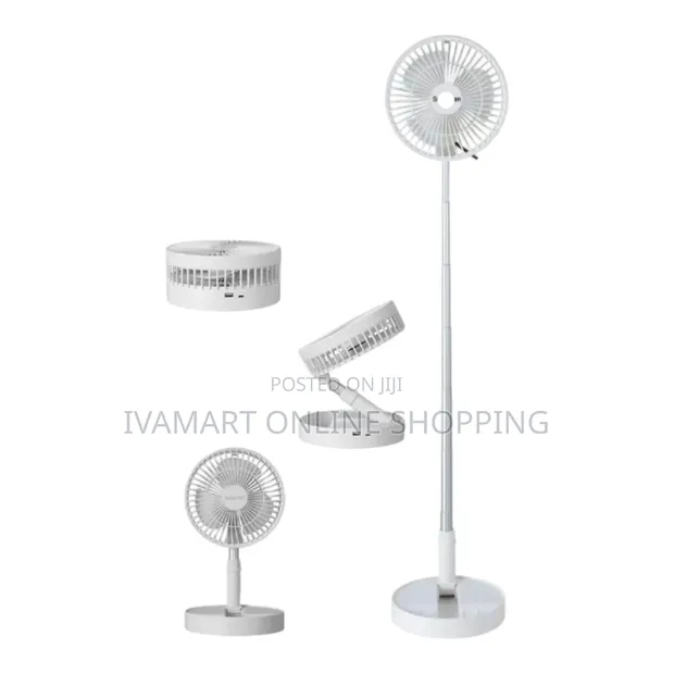 4-in-1 Multifunctional Portable Fan - Foldable, Adjustable - 1