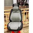 5pcs Universal Luxury PU Leather Full Set Car Seat Covers - 2