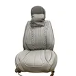 5pcs Universal Luxury PU Leather Full Set Car Seat Covers - 3