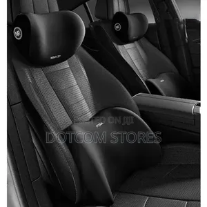 2pcs Car Memory Foam Ergonomic Cushion Set