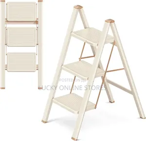 Anti-Slip Foldable 3-Step Ladder