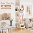 Anti-Slip Foldable 3-Step Ladder - 2