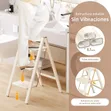 Anti-Slip Foldable 3-Step Ladder - 3