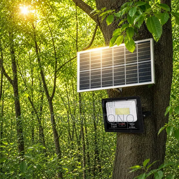 Alltop 3000W LED Solar Flood Light with Remote - 1