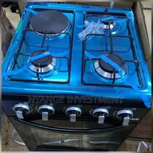 Spark 50x50cm Cooker - 3 Gas Burners + 1 Electric Hotplate