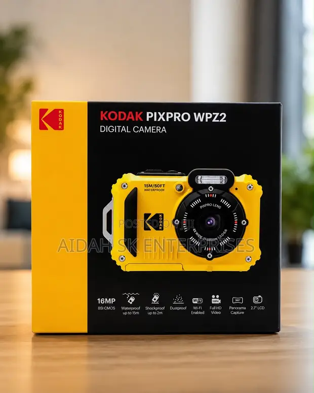 Kodak Pixpro WPZ2 16MP Waterproof Digital Camera - 1