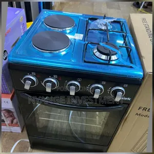 Spark 2x2 Electric Gas Cooker/Oven
