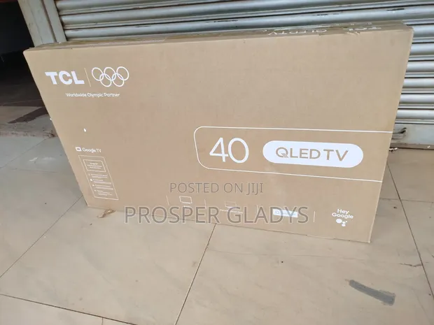 TCL 40-inch Smart Android QLED Digital Flat Screen TV - 1