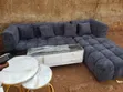 6 Seater Bubble Grey Sofa Set - 2
