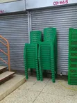 Emerald Evergreen Plastic Chairs - 2
