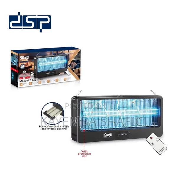 DSP KD3099 20W Electric Mosquito Killer Lamp with Remote - 1