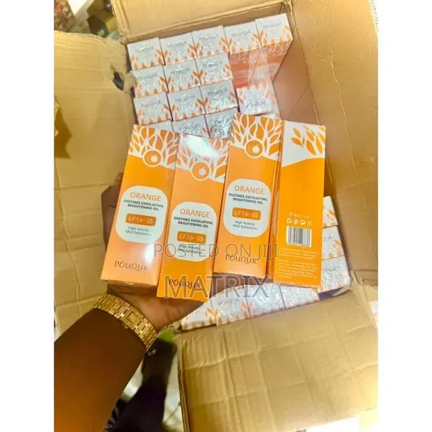 Orange Exfoliating Gel for Face and Body - 1