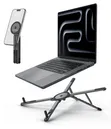 Magnetic Foldable 3-in-1 Portable Phone & Laptop Holder - 5