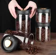 4pcs Airtight Coffee Storage Canisters - 3