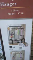 Heavy-Duty Double Rail Clothes Rack with Wheels - 3