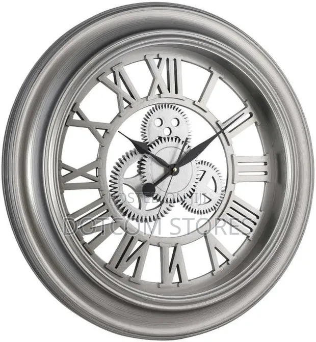 Large Antique Vintage Wall Clock 61cm - 1
