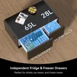 Smart Living Room Table with Refrigerator, Wireless Charging & Speaker - 2
