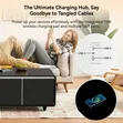 Smart Living Room Table with Refrigerator, Wireless Charging & Speaker - 4