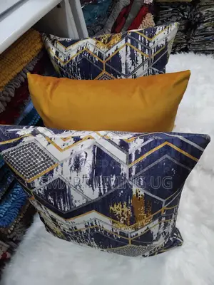Beautiful Mixed Pattern & Block Cushions (Set of 3)
