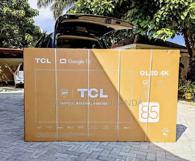 TCL 85” QLED Google TV with Dolby Vision & Atmos - 1