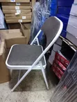 ACE Upholstered Space-Saving Folding Chair - 1