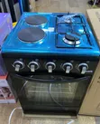 Spark 2-Burner Gas Cooker with Electric Oven - 2